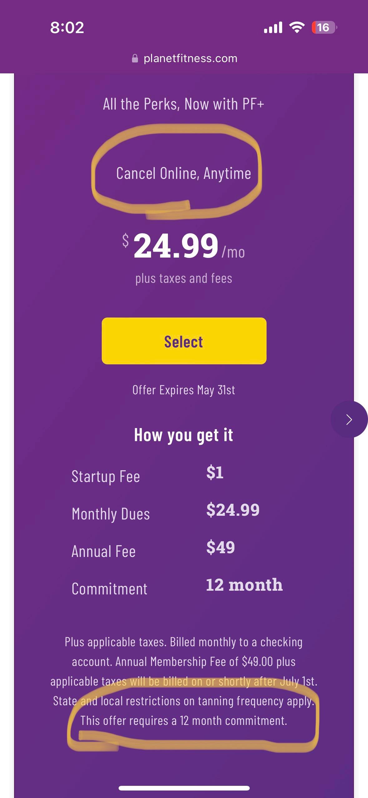 How to Cancel at Planet Fitness With 12 Month Commitment