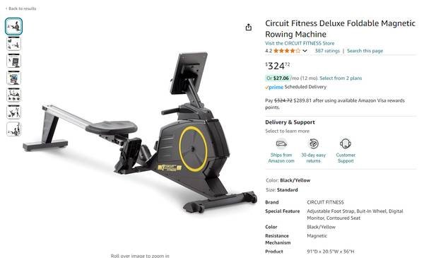 What is the Name of the Model for Circuit Fitness Brand Equipment